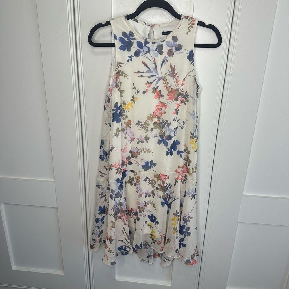 Tommy Hilfiger Floral Lined Dress Size 4 (w1)